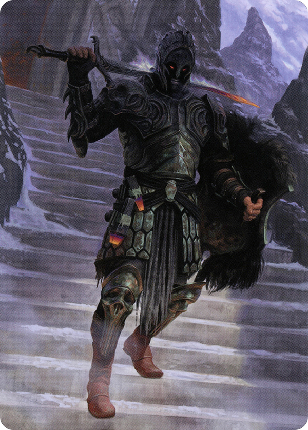 Dakkon, Shadow Slayer // Dakkon, Shadow Slayer (AMH2-049) - Modern Horizons 2 Art Series (Borderless) Foil