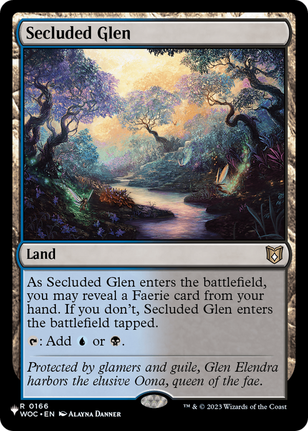 Secluded Glen (LIST-WOC-166) - The List