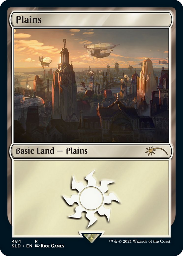 Plains (Secret Lair x Arcane: Lands) (SLD-484) - Secret Lair Drop Foil
