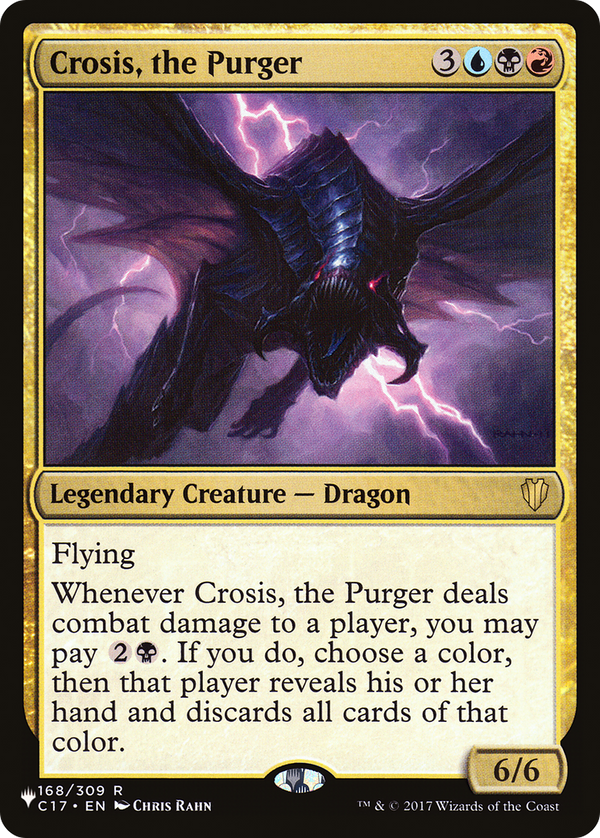 Crosis, the Purger (LIST-C17-168) - The List
