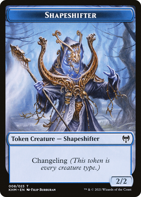 Shapeshifter (TKHM-008) - Kaldheim Tokens