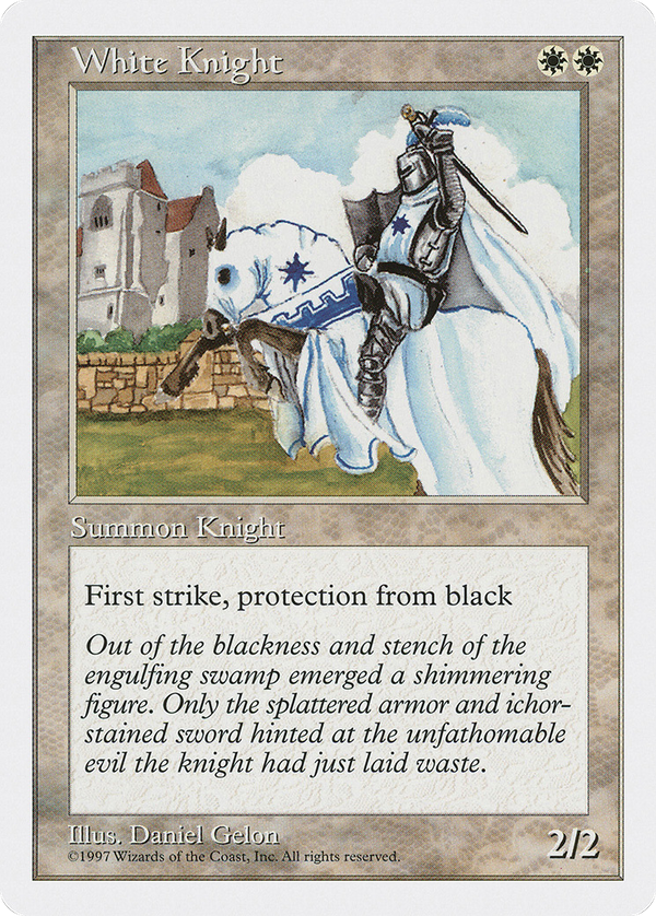 White Knight (5ED-) - Fifth Edition