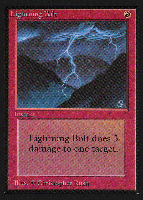 Lightning Bolt (IE) (IED-) - Intl. Collectors' Edition