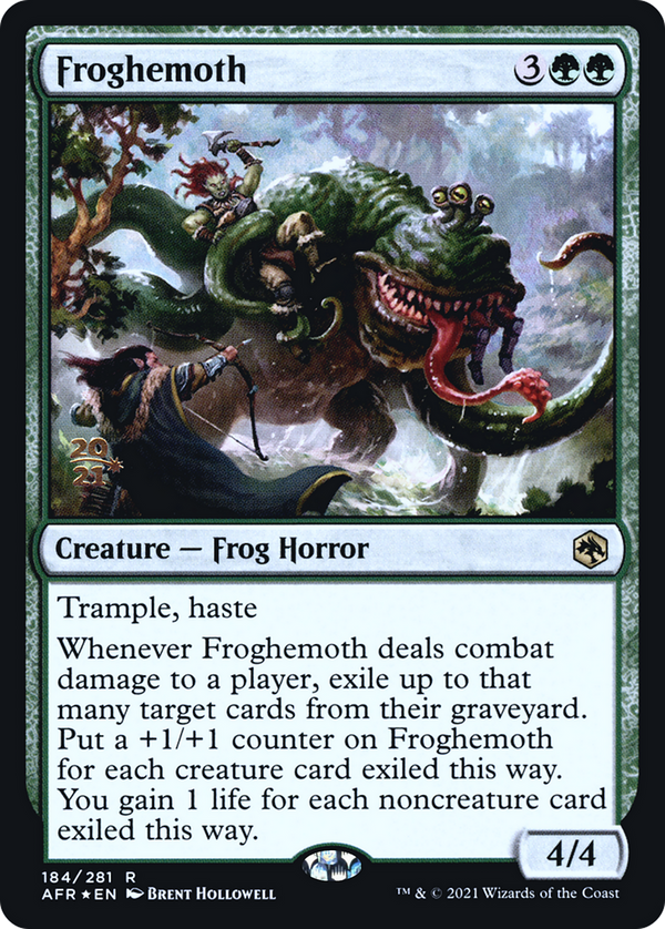 Froghemoth (PRE-184S) - Adventures in the Forgotten Realms Promos Foil