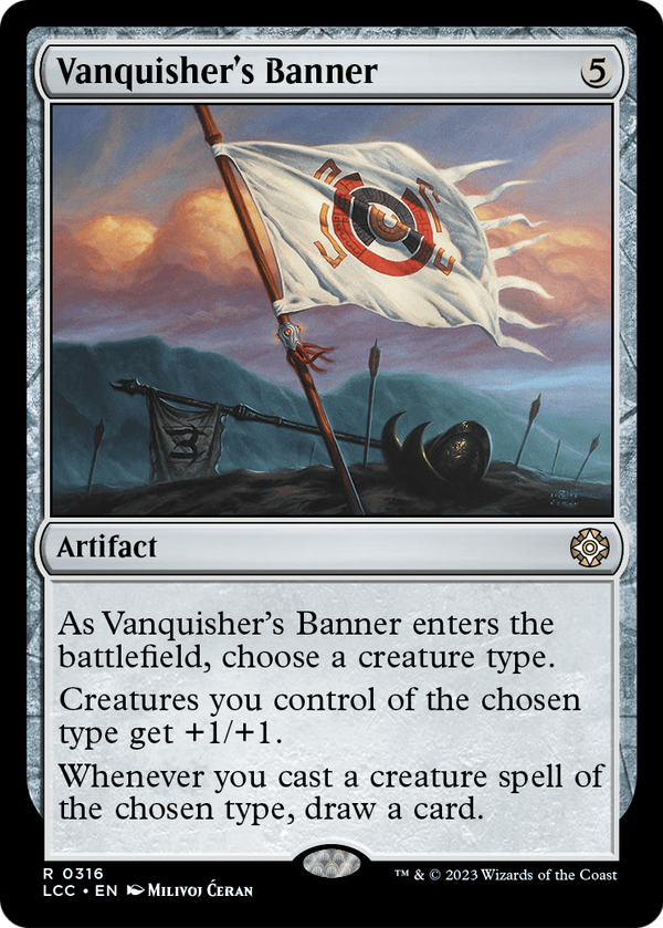 Vanquisher's Banner (LCC-316) - The Lost Caverns of Ixalan Commander