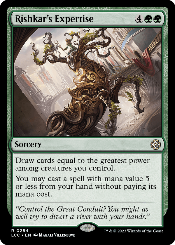 Rishkar's Expertise (LCC-254) - The Lost Caverns of Ixalan Commander