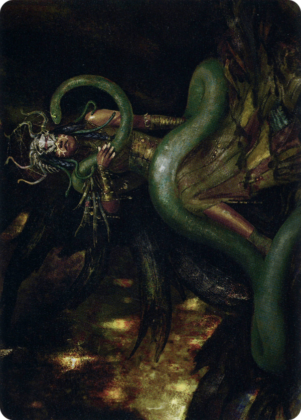 Saryth, the Viper's Fang // Saryth, the Viper's Fang (AMID-053) - Midnight Hunt Art Series (Borderless)