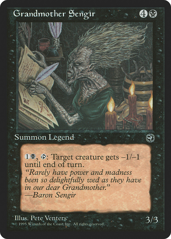 Grandmother Sengir (HML-) - Homelands