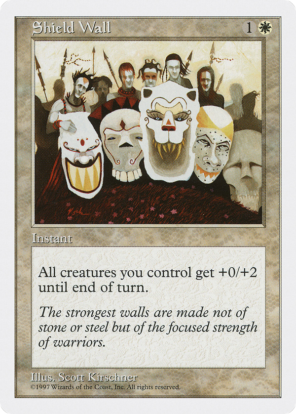 Shield Wall (5ED-) - Fifth Edition