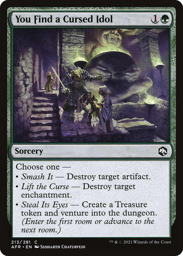 You Find a Cursed Idol (AFR-213) - Adventures in the Forgotten Realms