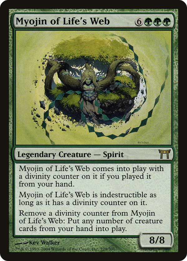 Myojin of Life's Web (CHK-229) - Champions of Kamigawa Foil