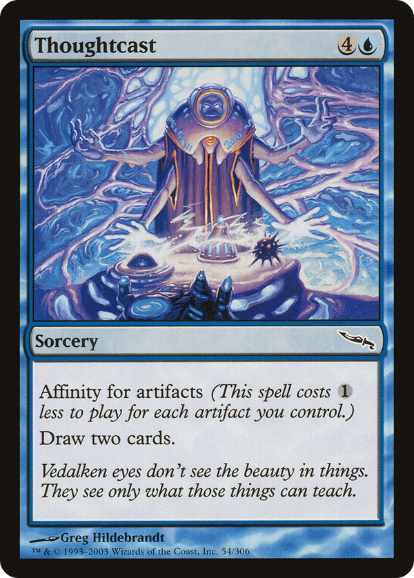 Thoughtcast (MRD-054) - Mirrodin