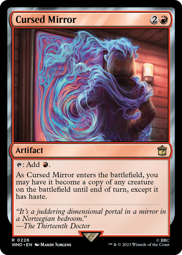 Cursed Mirror (WHO-226) - Doctor Who Foil