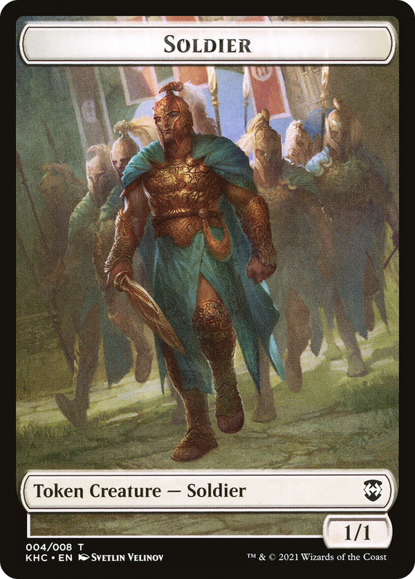 Soldier (TKHC-004) - Kaldheim Commander Tokens