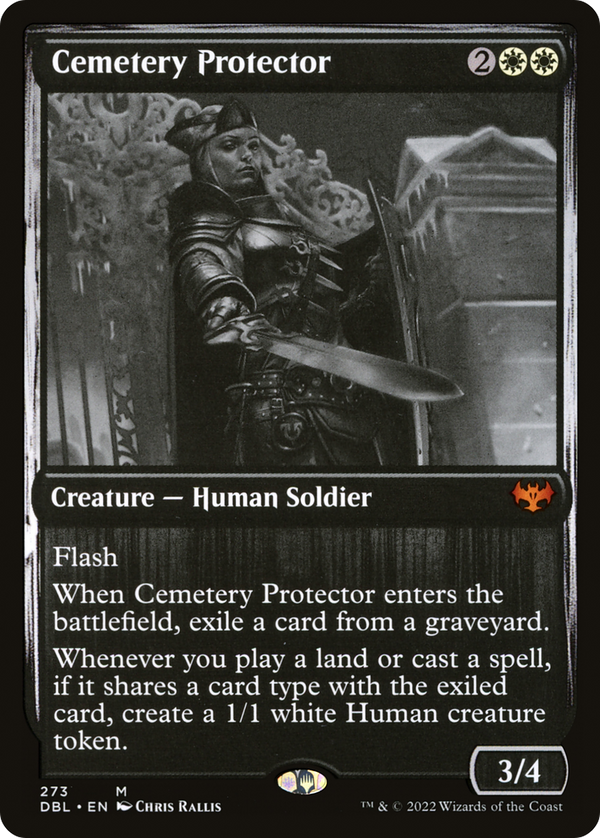 Cemetery Protector (DBL-273) - Innistrad: Double Feature