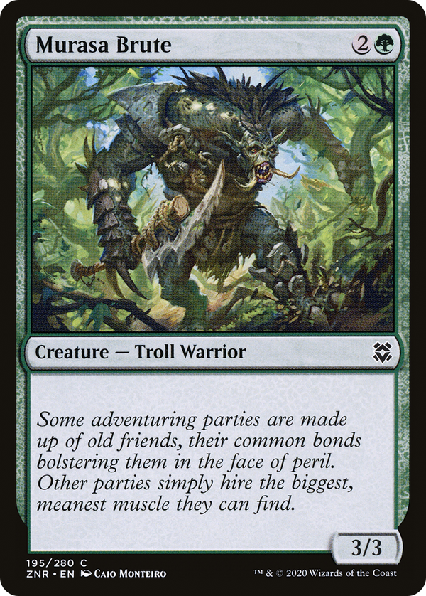 Murasa Brute (ZNR-195) - Zendikar Rising