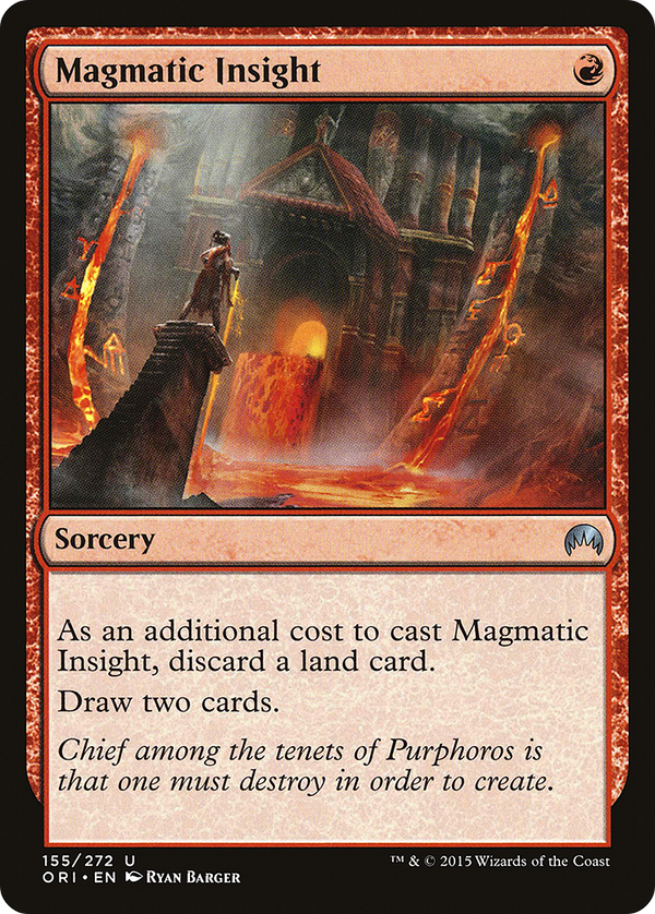 Magmatic Insight (ORI-155) - Magic Origins