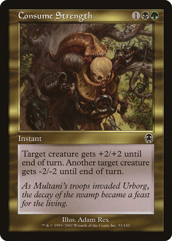 Consume Strength (APC-093) - Apocalypse Foil