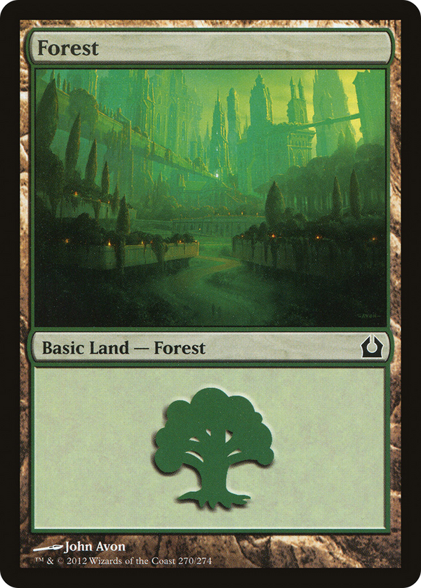 Forest (270) (RTR-270) - Return to Ravnica Foil