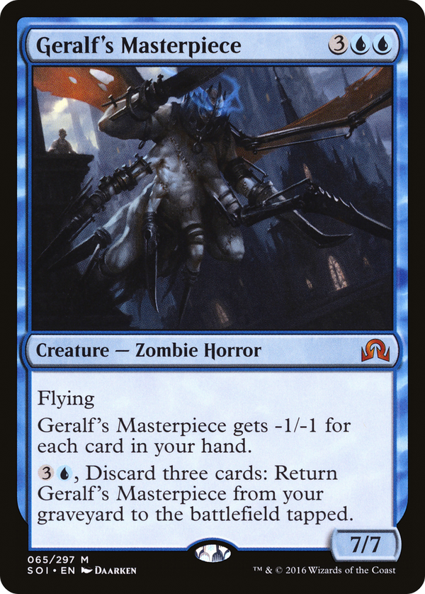 Geralf's Masterpiece (SOI-065) - Shadows over Innistrad Foil