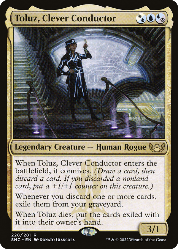 Toluz, Clever Conductor (SNC-228) - Streets of New Capenna