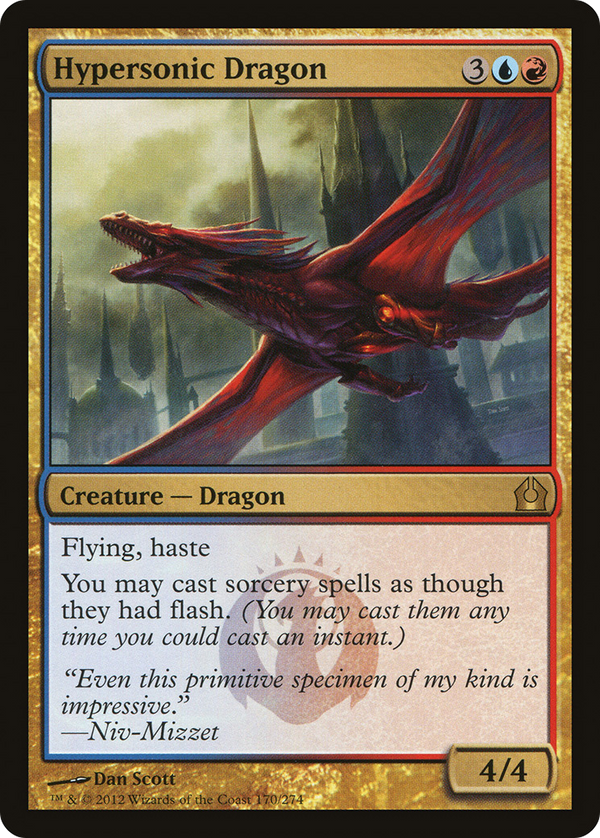 Hypersonic Dragon (RTR-170) - Return to Ravnica