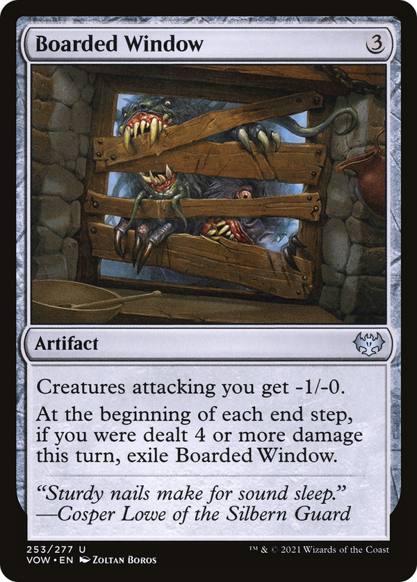 Boarded Window (VOW-253) - Innistrad: Crimson Vow