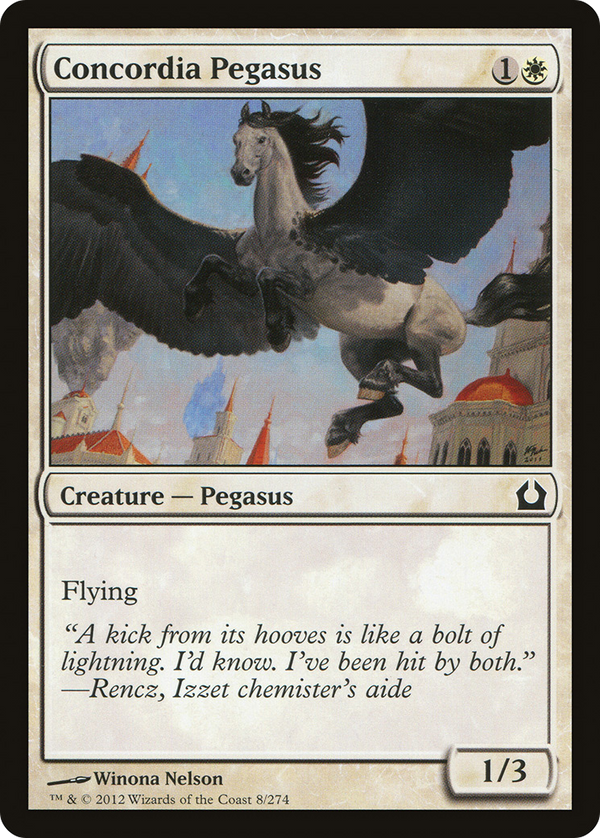 Concordia Pegasus (RTR-008) - Return to Ravnica Foil