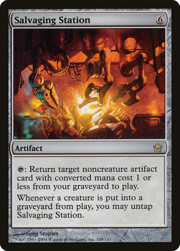Salvaging Station (5DN-148) - Fifth Dawn Foil