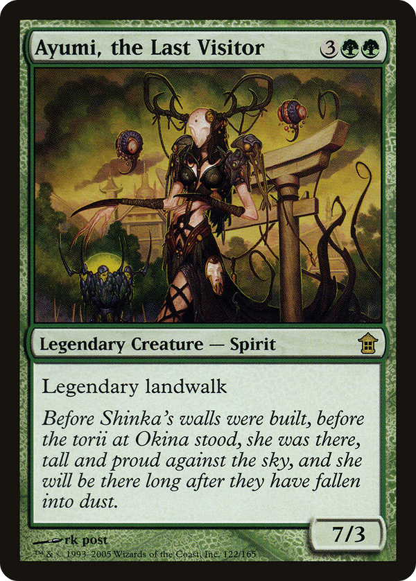 Ayumi, the Last Visitor (SOK-122) - Saviors of Kamigawa Foil