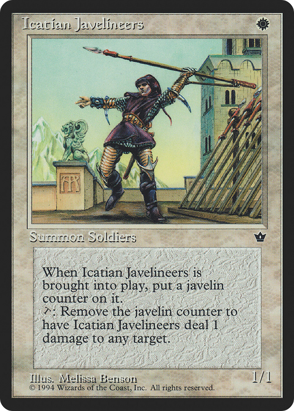 Icatian Javelineers (Benson) (FEM-) - Fallen Empires
