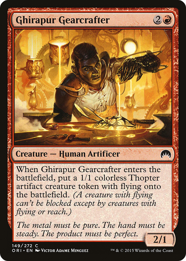 Ghirapur Gearcrafter (ORI-149) - Magic Origins
