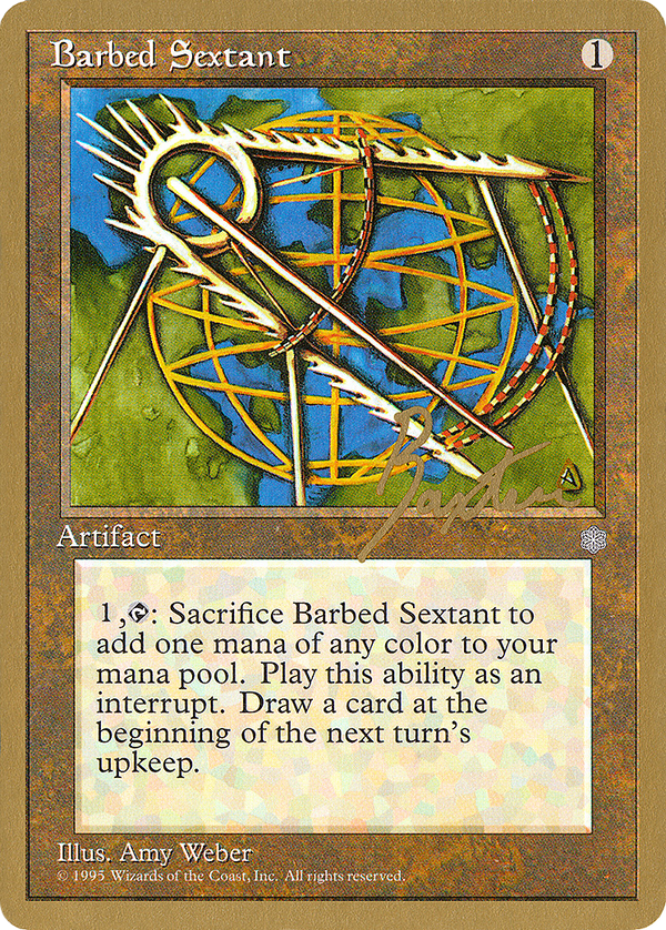 Barbed Sextant - 1996 George Baxter (ICE) (WCD-) - Pro Tour Collector Set