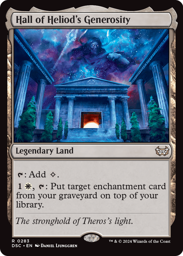 Hall of Heliod's Generosity (DSC-283) - Duskmourn: House of Horror Commander