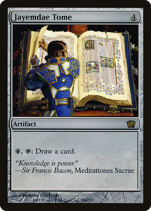 Jayemdae Tome (8ED-306) - 8th Edition Foil