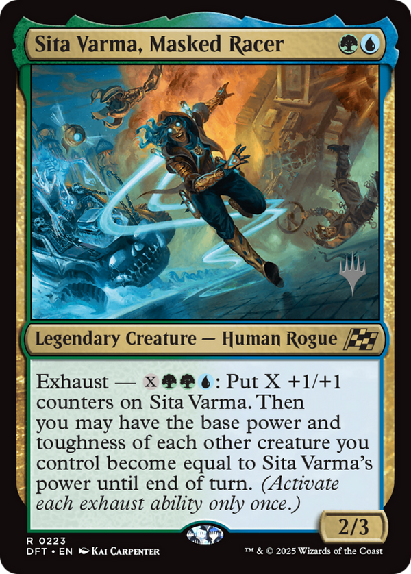 Sita Varma, Masked Racer (PPDFT-223) - Promo Pack: Aetherdrift