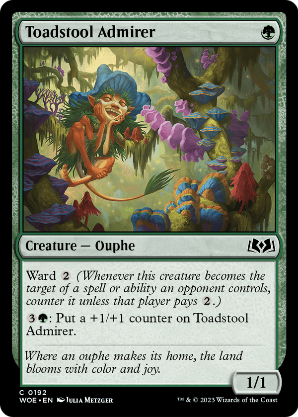 Toadstool Admirer (WOE-192) - Wilds of Eldraine
