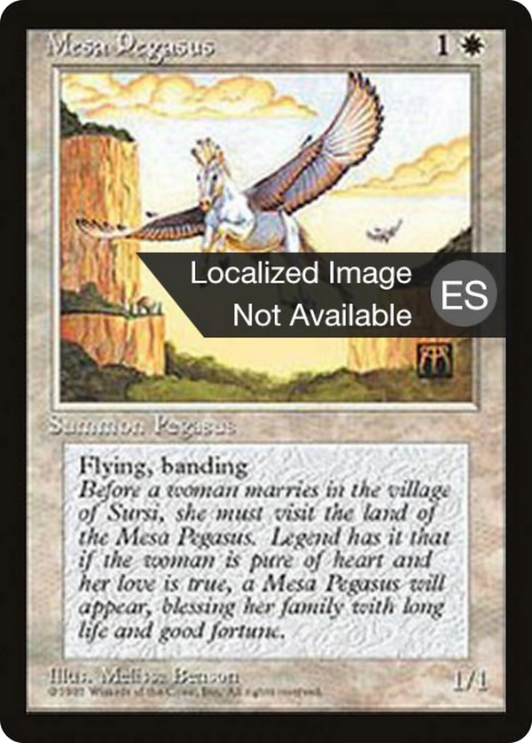Mesa Pegasus (4BB-) - Fourth Edition Foreign Black Border