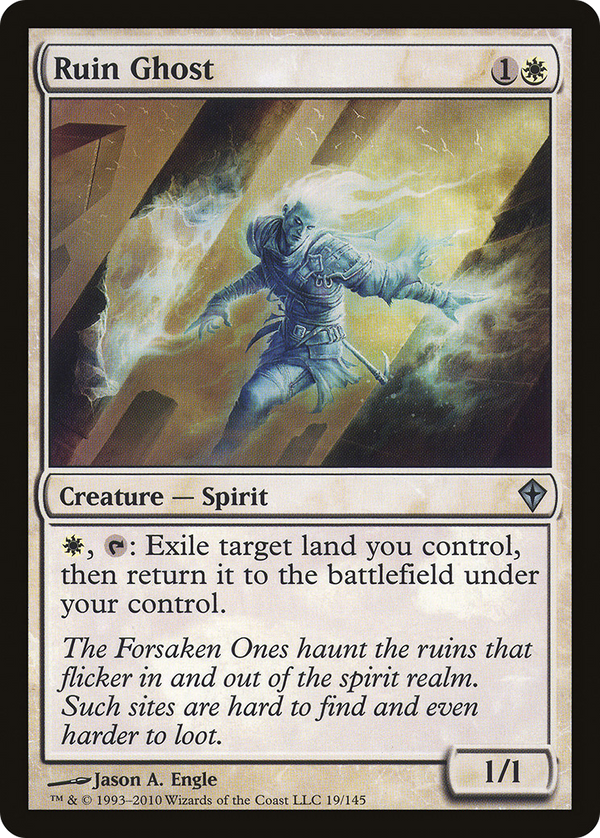 Ruin Ghost (WWK-019) - Worldwake Foil