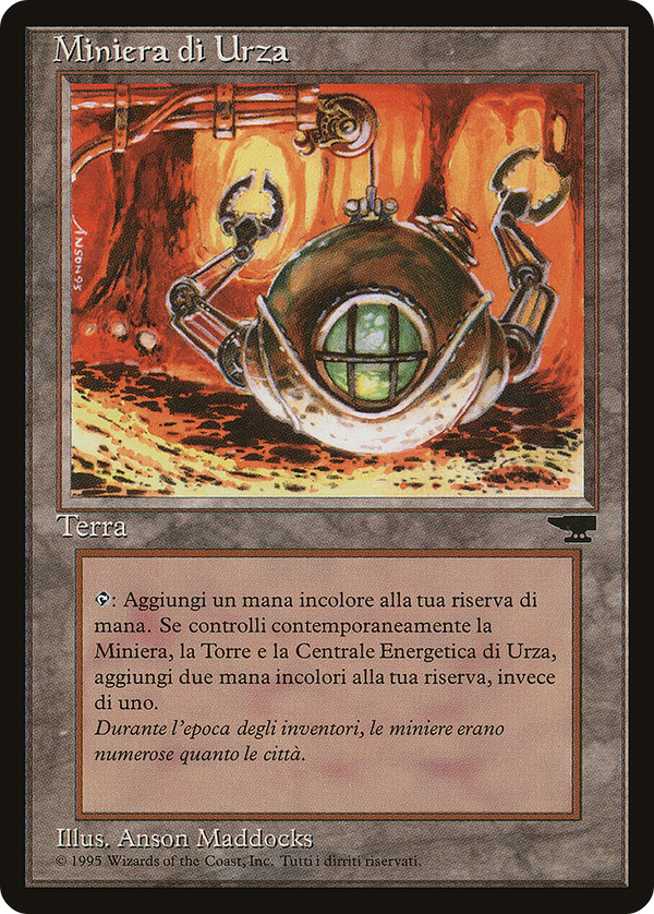 Urza's Mine (Mouth) (Italian) - "Miniera di Urza" (REN-) - Rinascimento