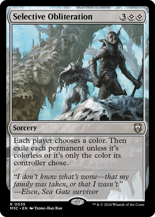 Selective Obliteration (M3C-035) - Modern Horizons 3 Commander