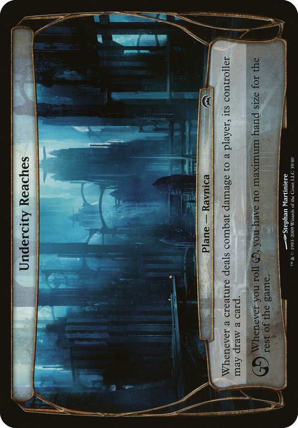 Undercity Reaches (Planechase) (OVER-039) - Planechase Planes