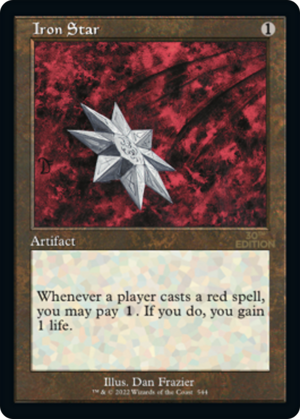 Iron Star (Retro Frame) (30A-544) - 30th Anniversary Edition