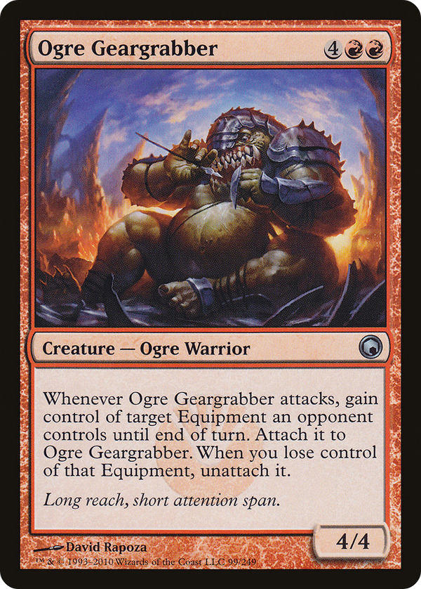 Ogre Geargrabber (SOM-099) - Scars of Mirrodin