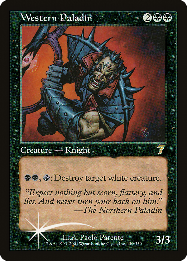 Western Paladin (7ED-170★) - 7th Edition