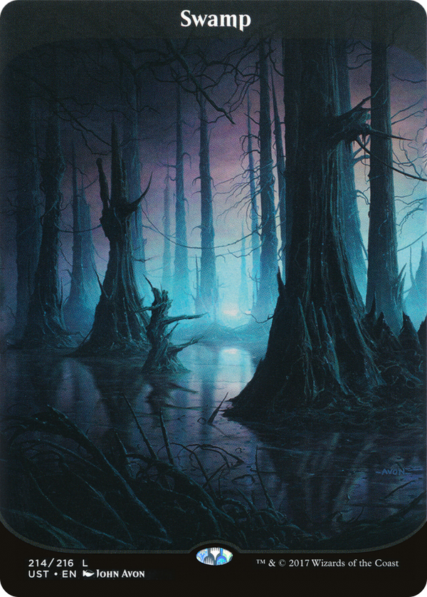 Swamp (UST-214) - Unstable (Borderless) Foil