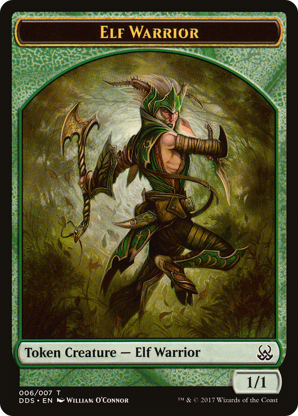 Elf Warrior Token (DDS-006) - Duel Decks: Mind vs. Might Tokens