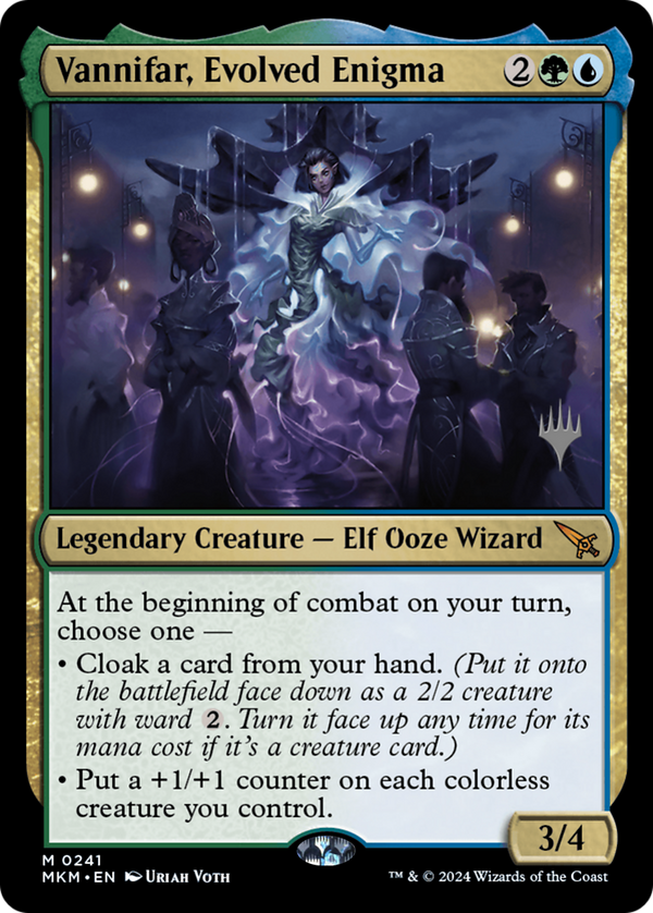 Vannifar, Evolved Enigma (PPMKM-241) - Murders at Karlov Manor Promos