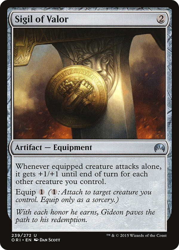 Sigil of Valor (ORI-239) - Magic Origins