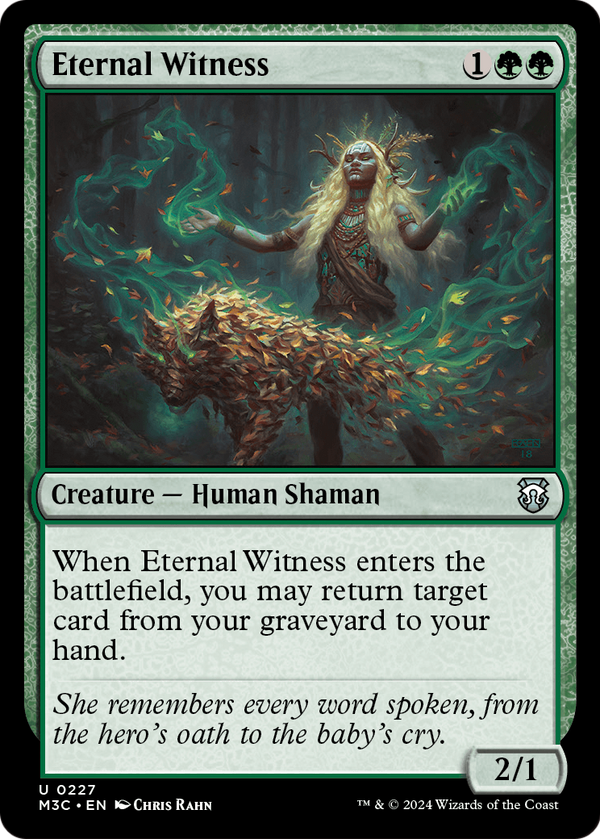 Eternal Witness (M3C-227) - Modern Horizons 3 Commander